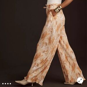 Significant Other Marlie Printed Plissé Pants